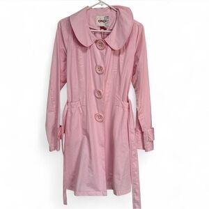 Pink Trench Coat for Women